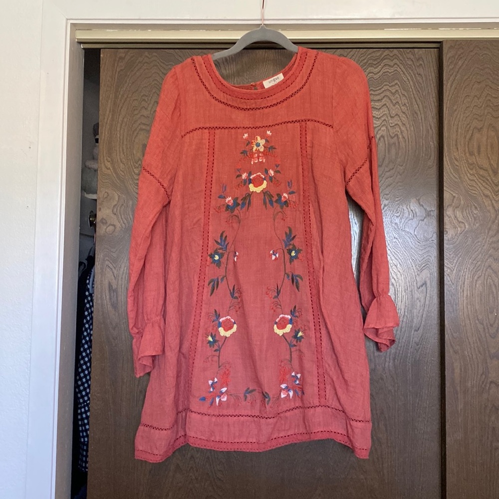 Embroidered Tunic/Dress